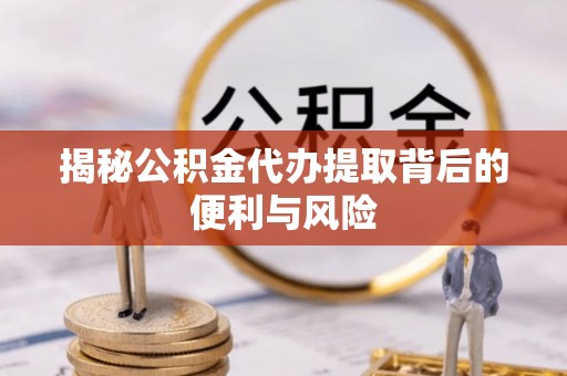 连云港揭秘公积金代办提取背后的便利与风险