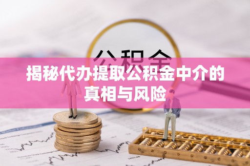 连云港揭秘代办提取公积金中介的真相与风险