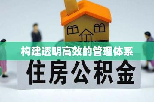 连云港构建透明高效的管理体系