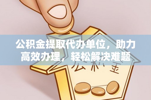 连云港公积金提取代办单位，助力高效办理，轻松解决难题