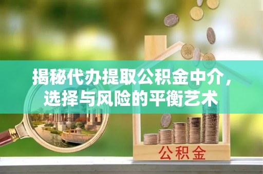 连云港揭秘代办提取公积金中介，选择与风险的平衡艺术